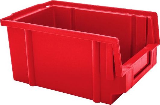 ECOabc Pojemnik magazynowy warsztatowy 199x135x100 typ 1 oryginał czerwony