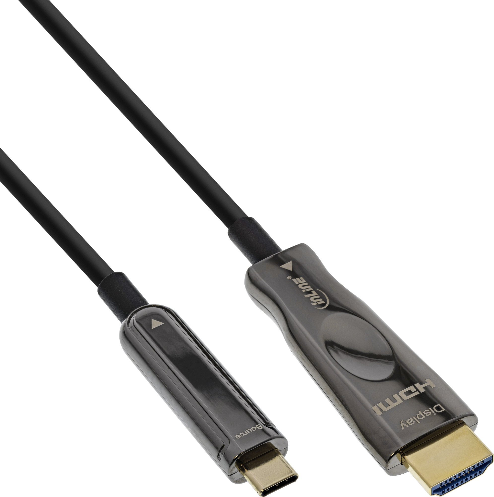 Zdjęcia - Kabel InLine  USB  ® USB Display AOC Cable, USB Type-C male to HDMI ma 
