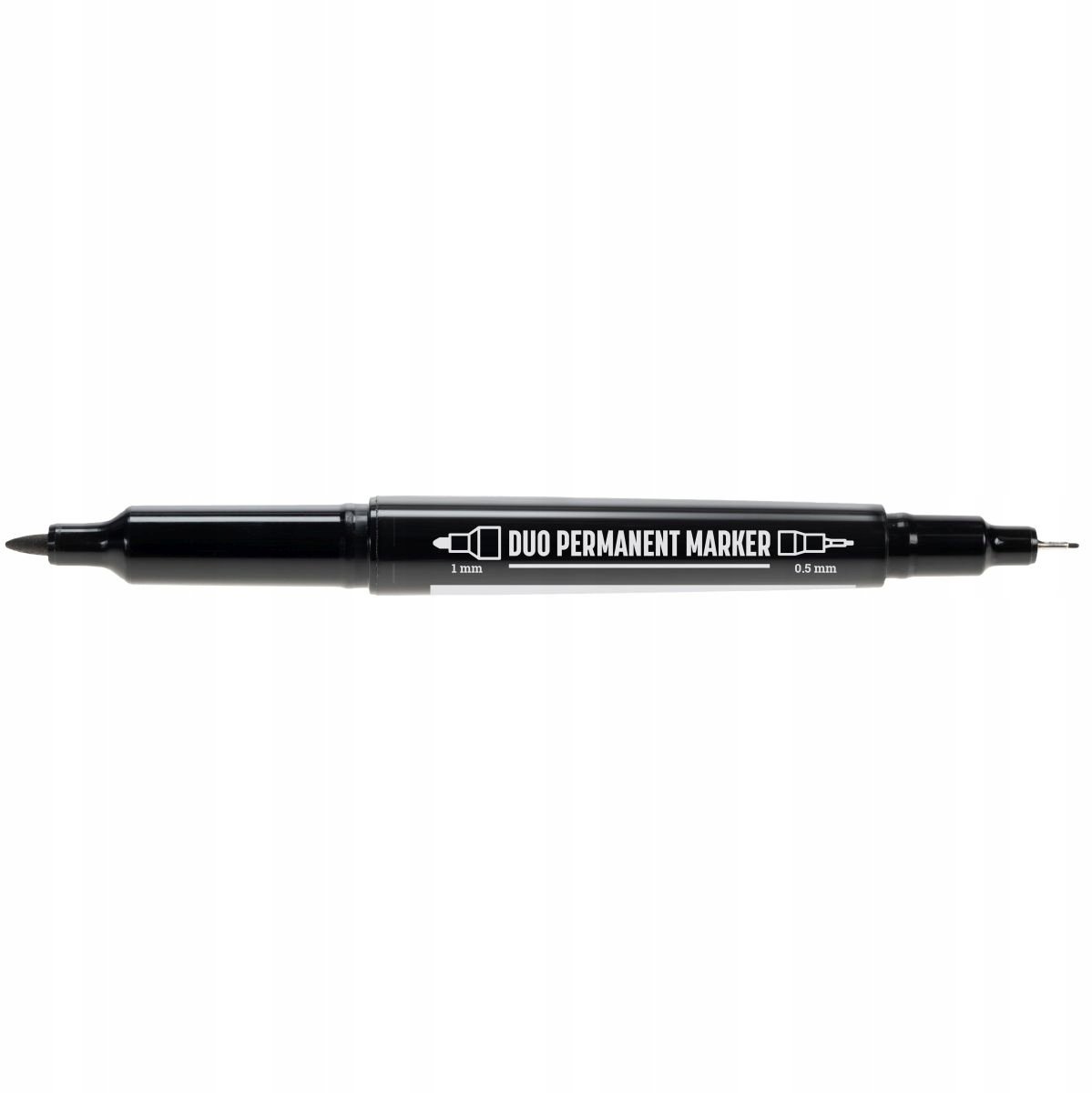 Lyra Marker dwustronny duo 2w1 0,5-1,0 mm czarny LYRA