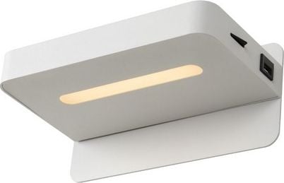 Kinkiet Lucide Lampa ścienna biała Lucide ATKIN LED 77280/05/31