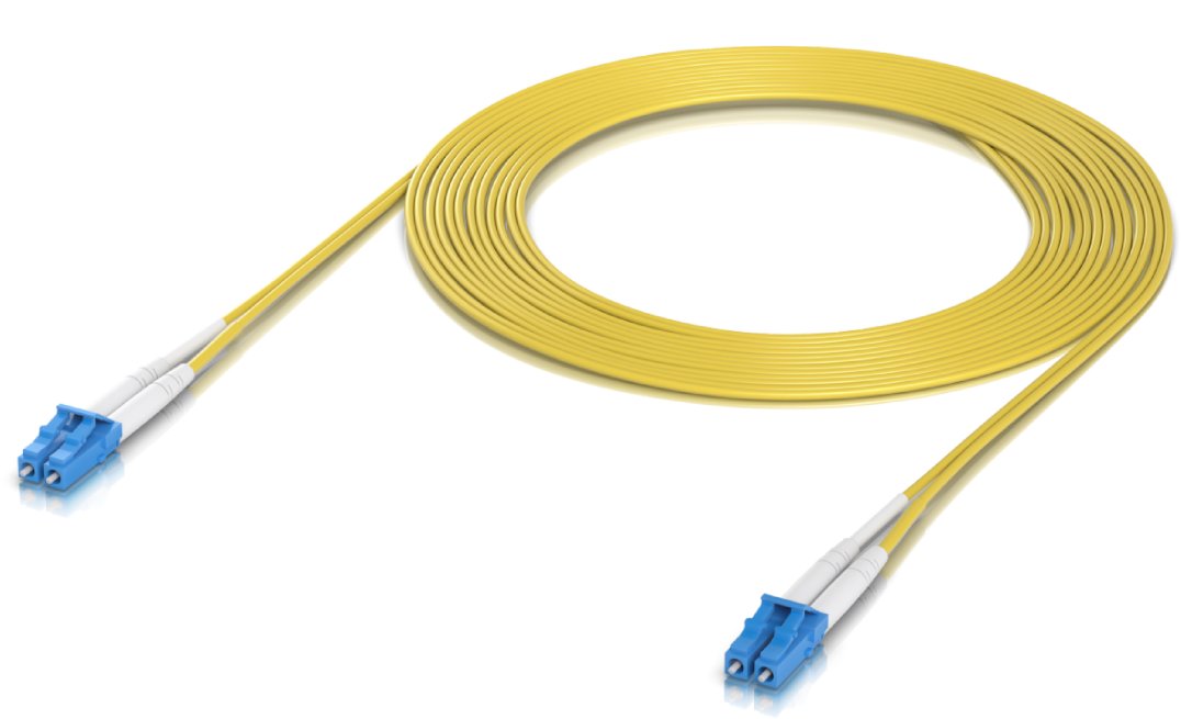   Ubiquiti UACC-OFC-S2-LULU-5M kabel InfiniBand / światłowodowy LC LC/LC Żółty
