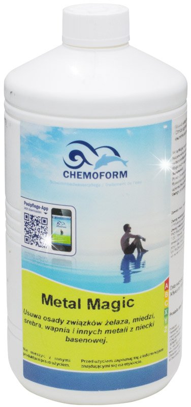 Chemoform METAL MAGIC Środek do Usuwania Osadów Żelaza Między Chemia Basenowa 1kg