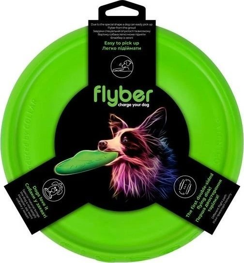 Collar Flyber Dwustronne Frisbee dla Psa 22cm