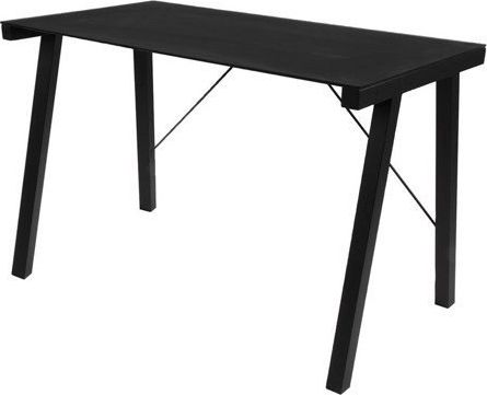 Фото - Офісний стіл Biurko Scandimania Milbank Czarne 125 cm x 65 cm