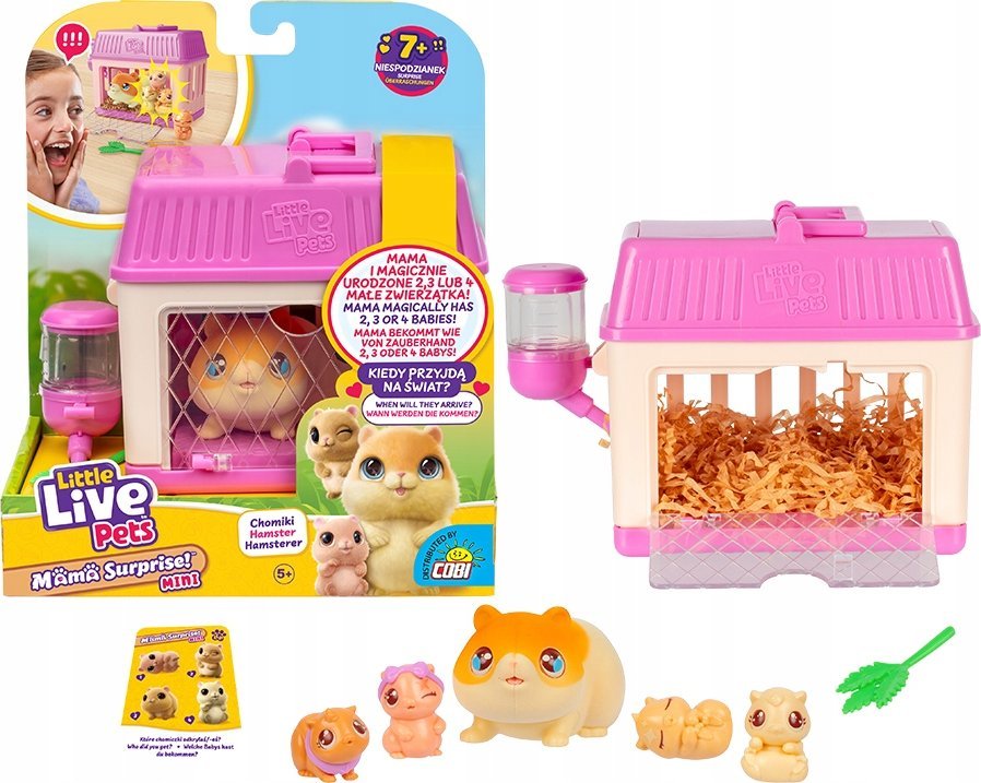 Figurka Cobi Little Live Pets Mama Surprise! Mini chomik (MO-26626)