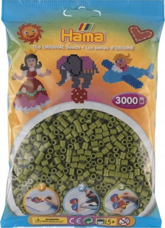 Revell Hama midi koraliki 3000szt oliwki