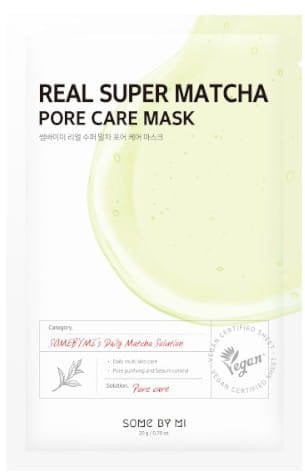 Some By Mi Real Super Matcha Pore Care Mask 20g