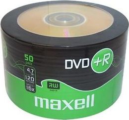 Maxell DVD+R 4.7 GB 16x 50 sztuk (2757.36.30.TW)