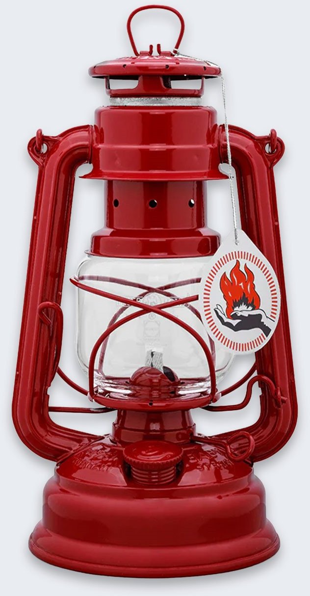 Feuerhand Lampa Naftowa Sztormowa 276 Ruby Red