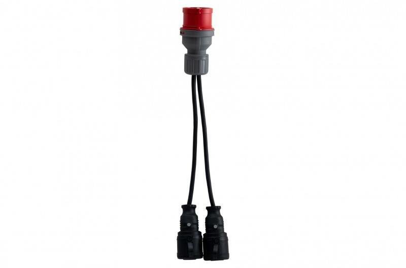 F-Elektro Osprzęt siłowy Reduktor wtyczka siłowa 16A/5P F7.0125