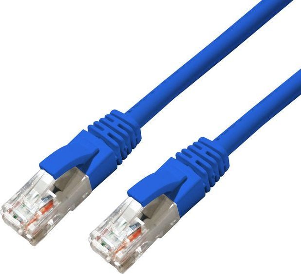 MicroConnect CAT6A UTP 15m Blue LSZH