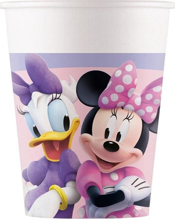 Kubeczki papierowe Minnie Junior 200ml 8szt