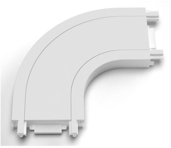 Azzardo Łącznik kątowy 1-fazowy Gamma Track Magnetic Round WH AZ5327