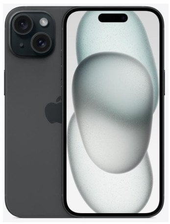 Smartfon poleasingowy Apple REFURB. PHONE IPHONE 15/128GB BLACK A GRADE RED