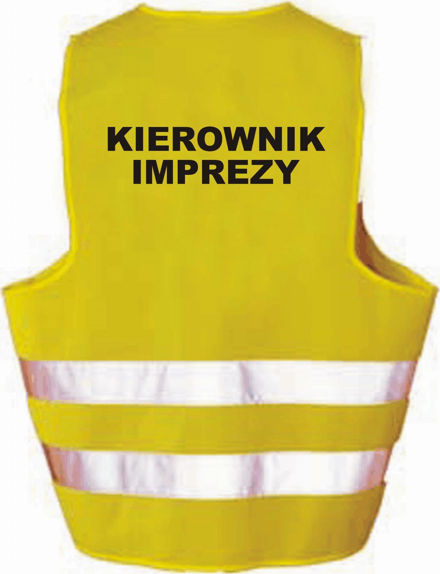libres Kamizelka Odblaskowa Imprezowa Kierownik Imprezy