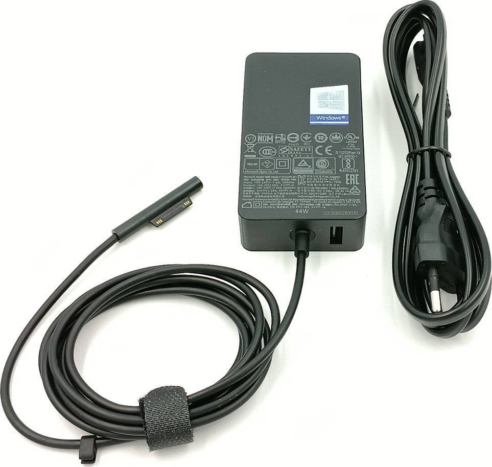 Zasilacz do laptopa Microsoft 44 W, Surface Plug, 2.5 A, 15 V