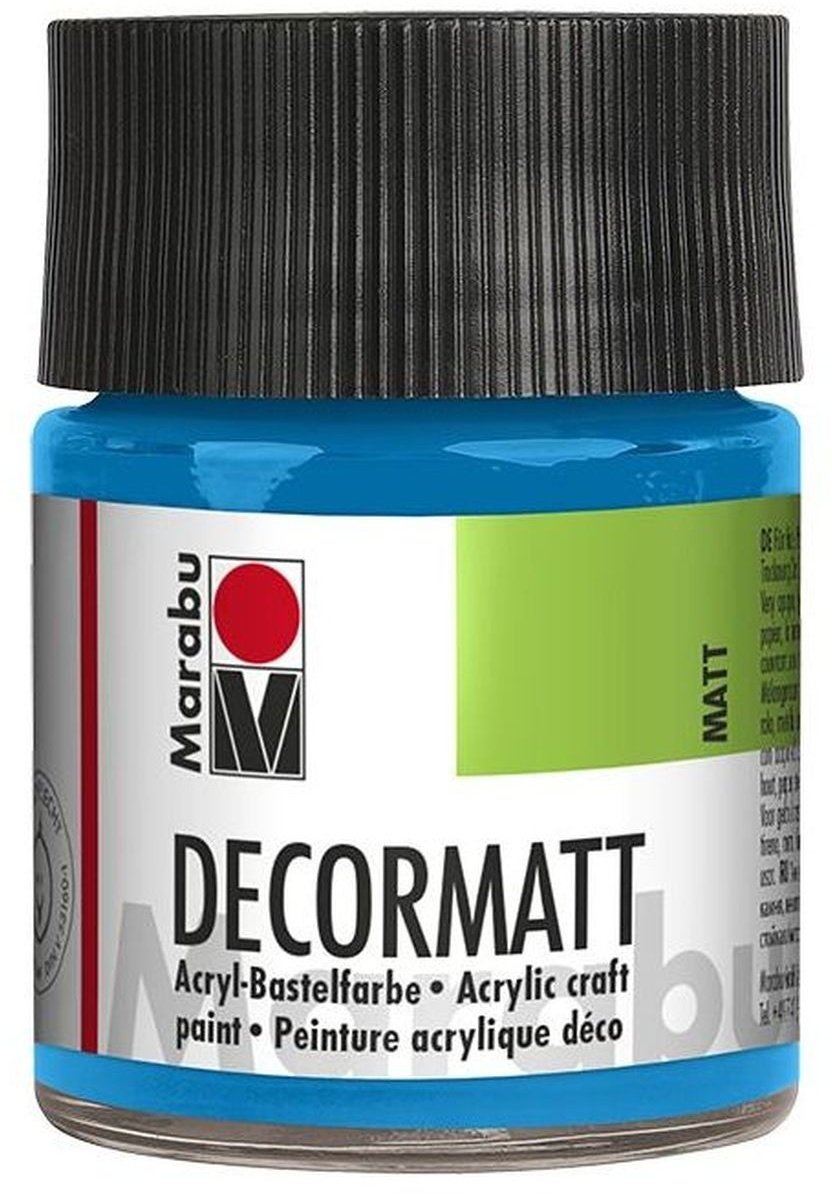 Marabu Decormatt 50ml 095 niebieski