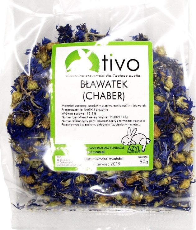 Tivo KWIATY BŁAWATEK (Chaber) 60g