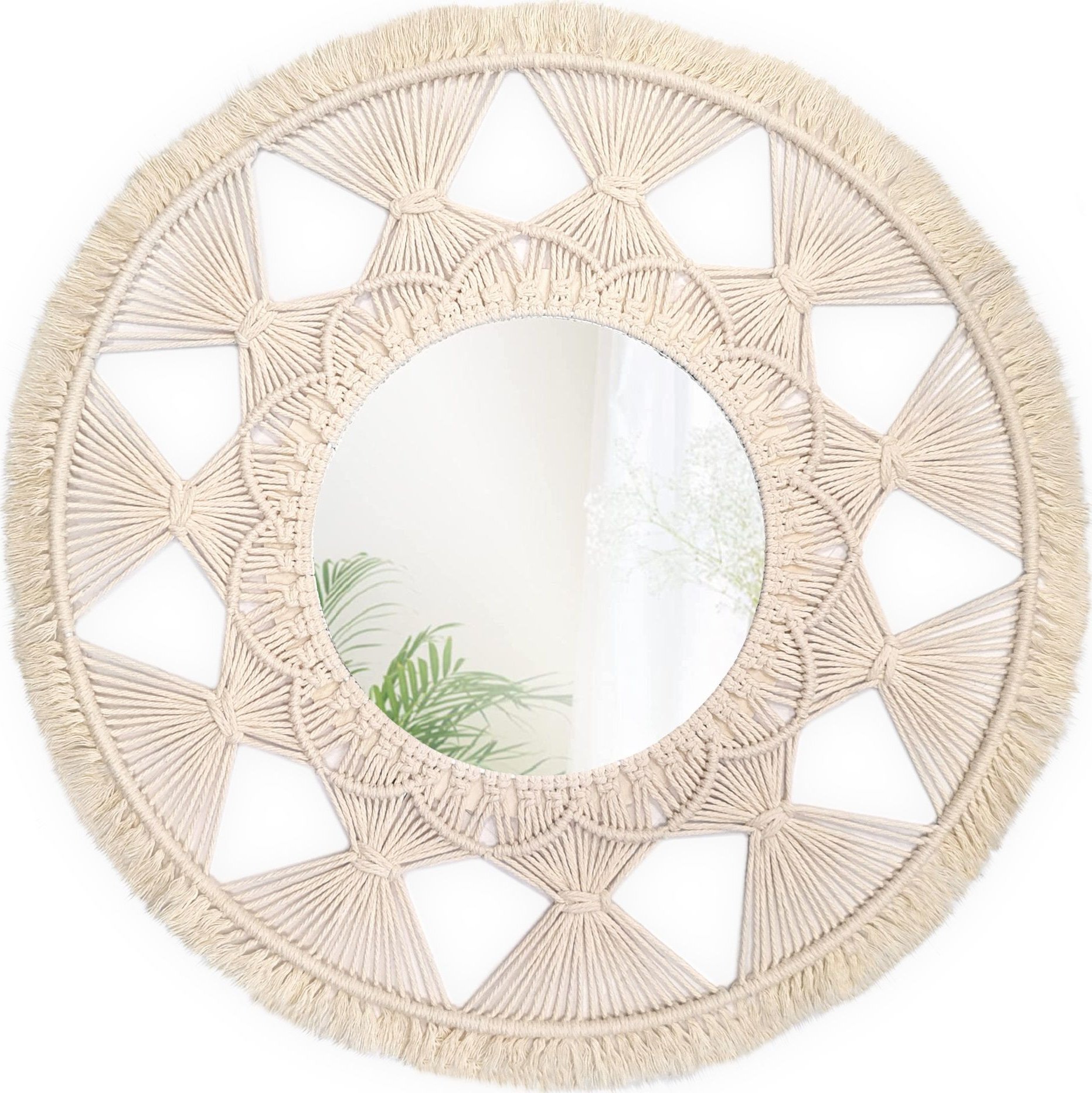 Tutumi LUSTRO ŚCIENNE BOHO 65CM 322050