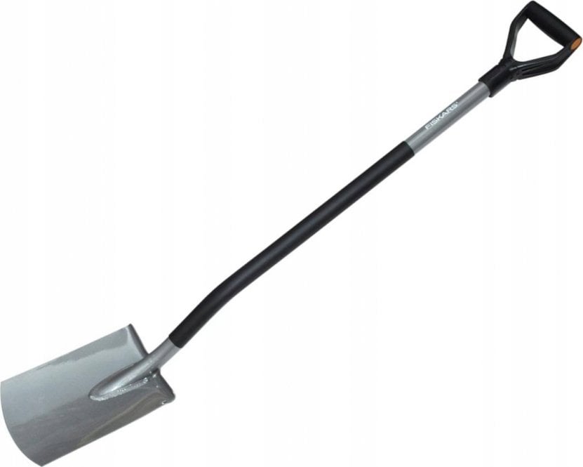 Fiskars Szpadel prosty Ergonomic 1067512 Szary