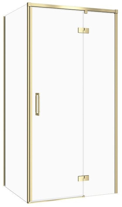 SET C276 KABINA LARGA ZAWIAS PRAWA ZŁOTA MAT 100X80X195 SZK TRANS WIR