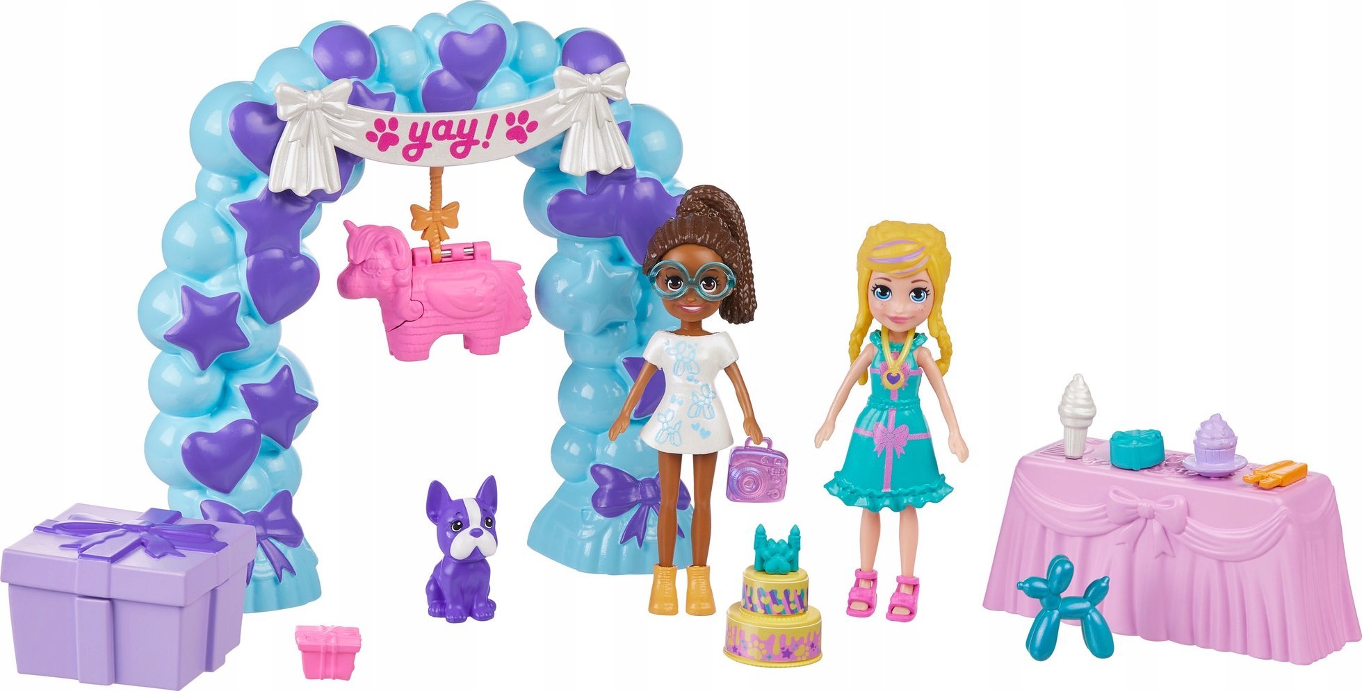 „Polly Pocket“ gimtadienio šventės rinkinys (JCC33)