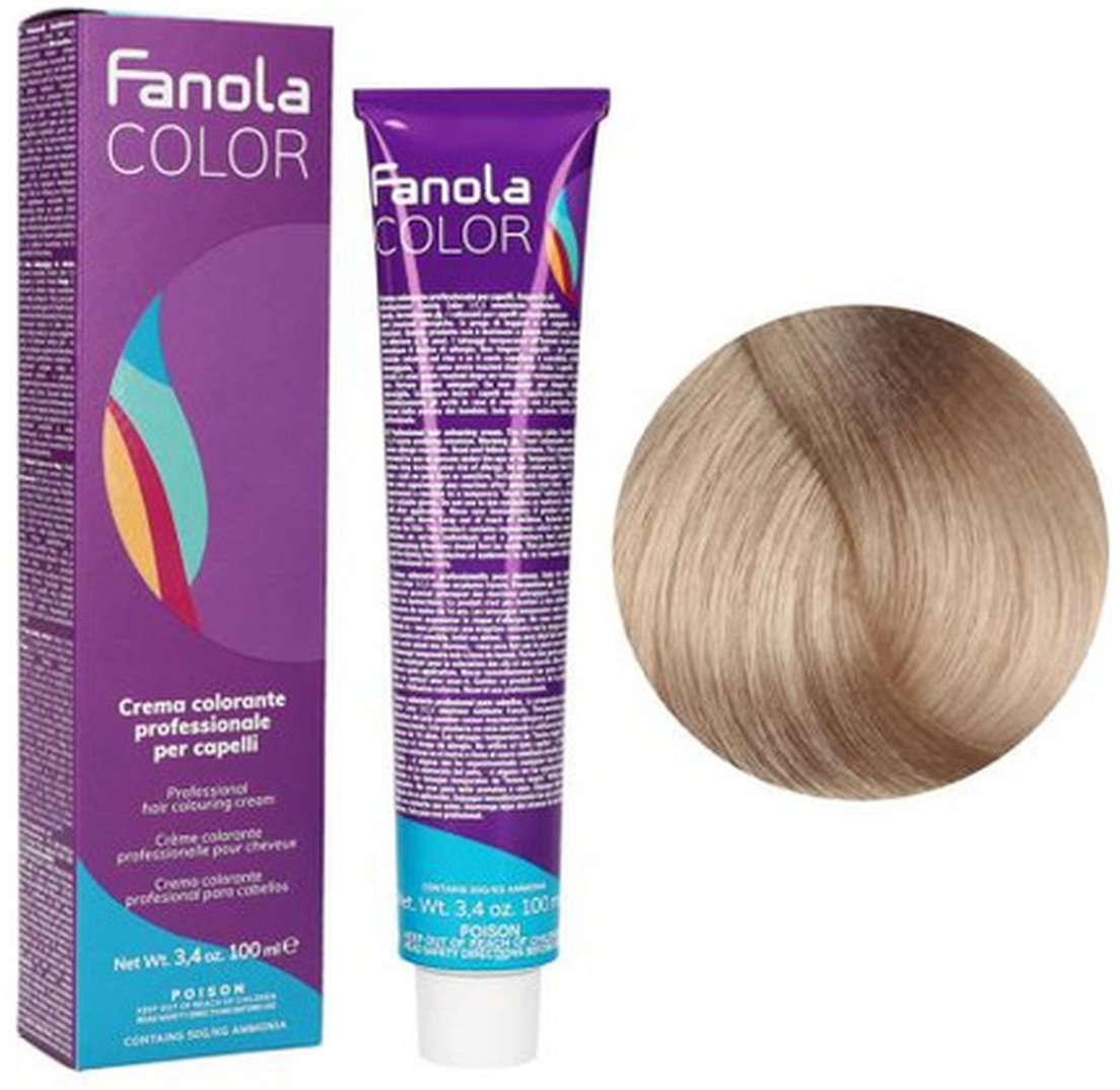 Fanola Color Krem koloryzujący Farba do włosów 100ml Super Blonde Plat. Beige (11.13)