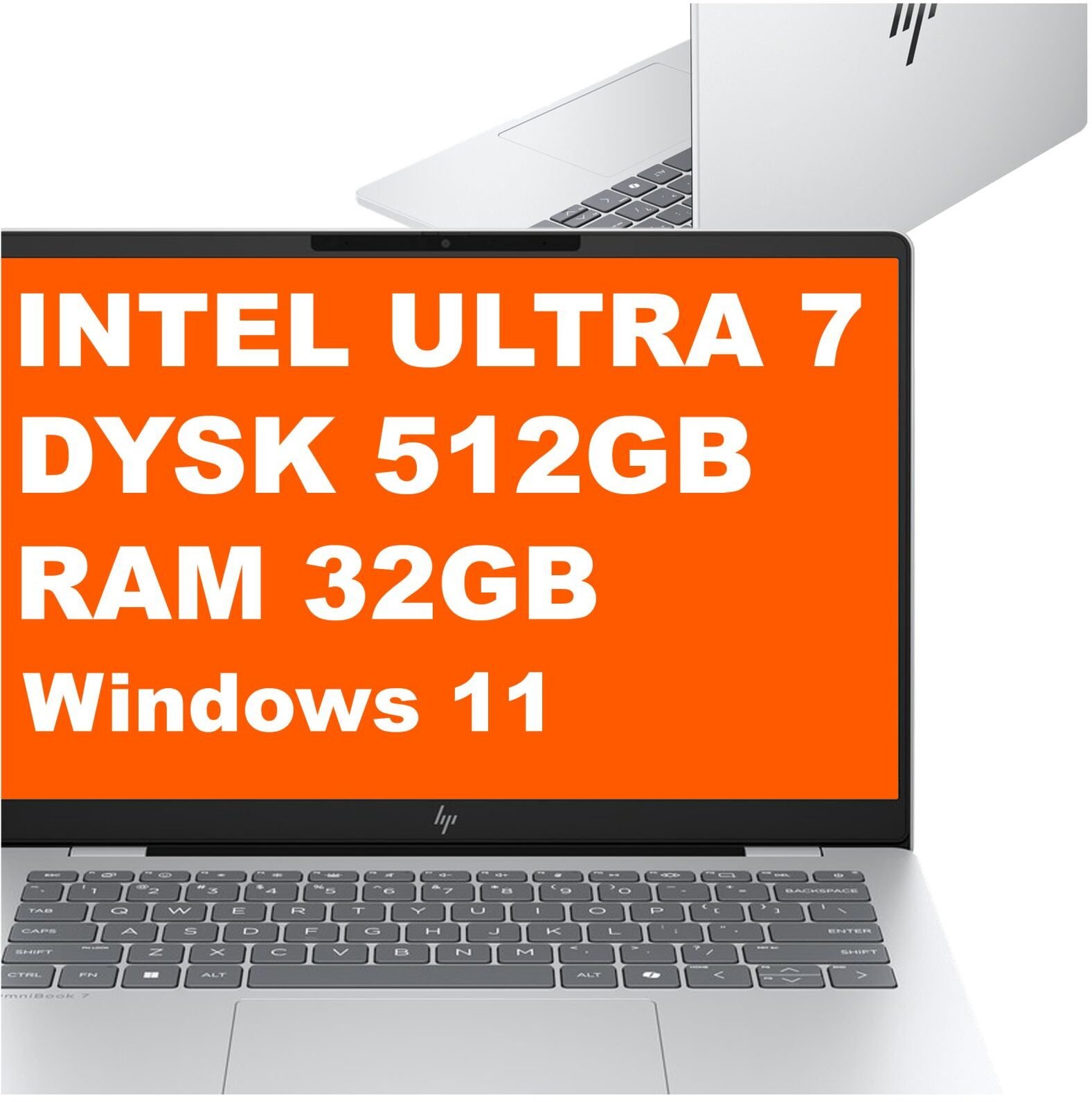 HP OmniBook 7 AI 14-fr0001na Ultra 7 255H / 32 GB / 512 GB / W11 (BK7F4EA)
