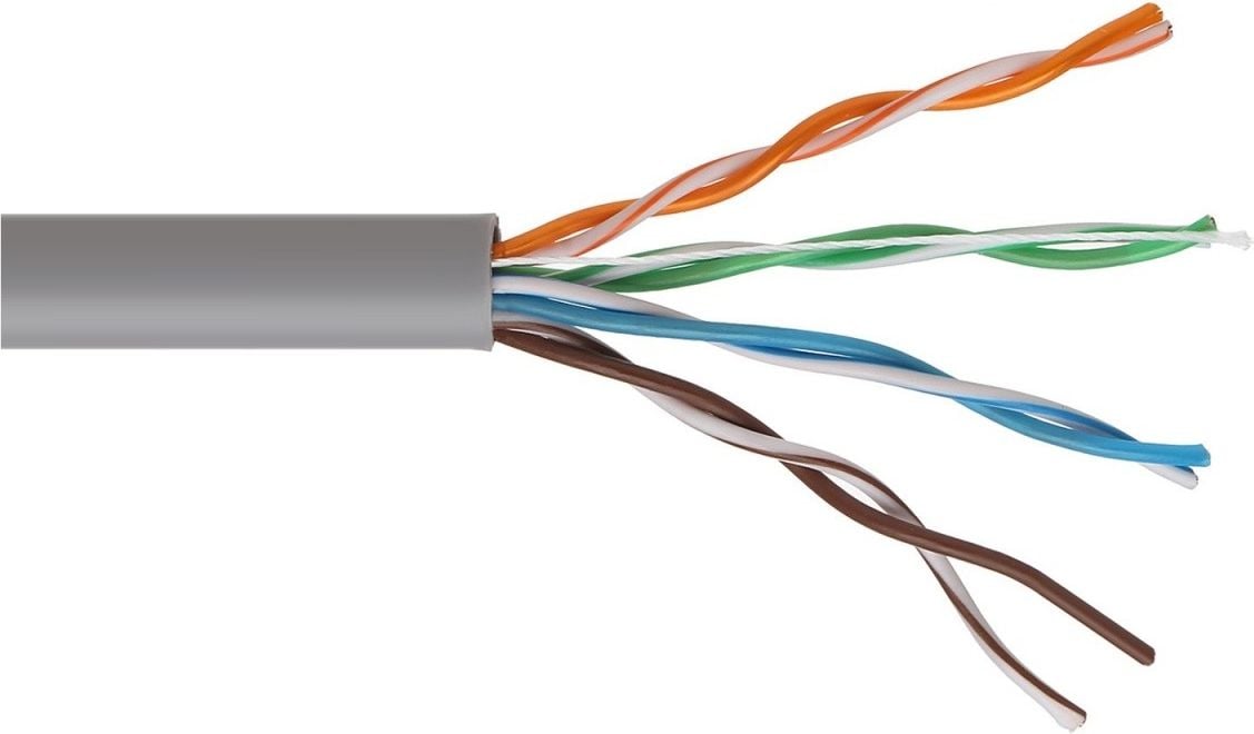 Maclean Kabel instalacyjny Cat 5e, CCA, 100m (MCTV-579)