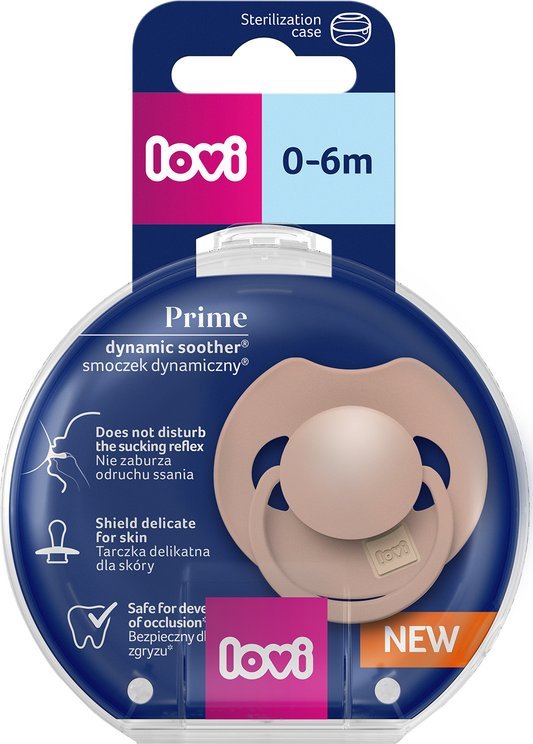Smoczek 0-6m 1 szt Prime Blush 34/405