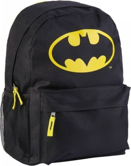 Cerda Plecak szkolny wielokomorowy Batman biały