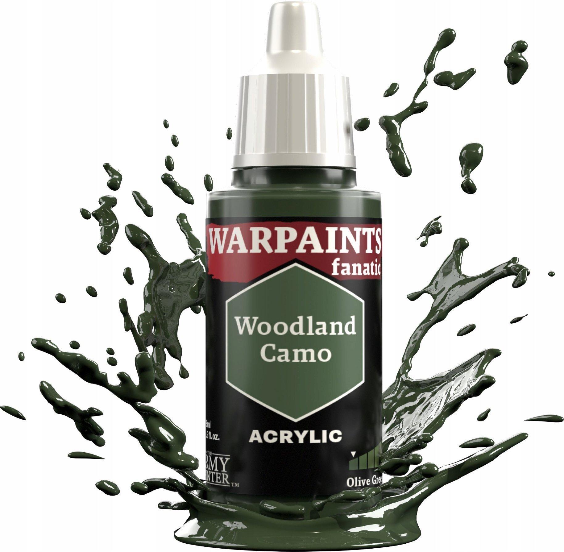 Army Painter The : Warpaints - Fanatic - Woodland Camo