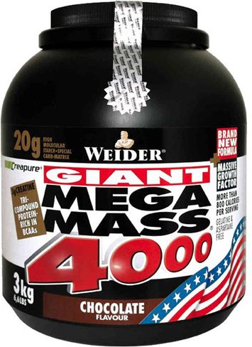 Weider Mega Mass 4000 Czekolada 3kg