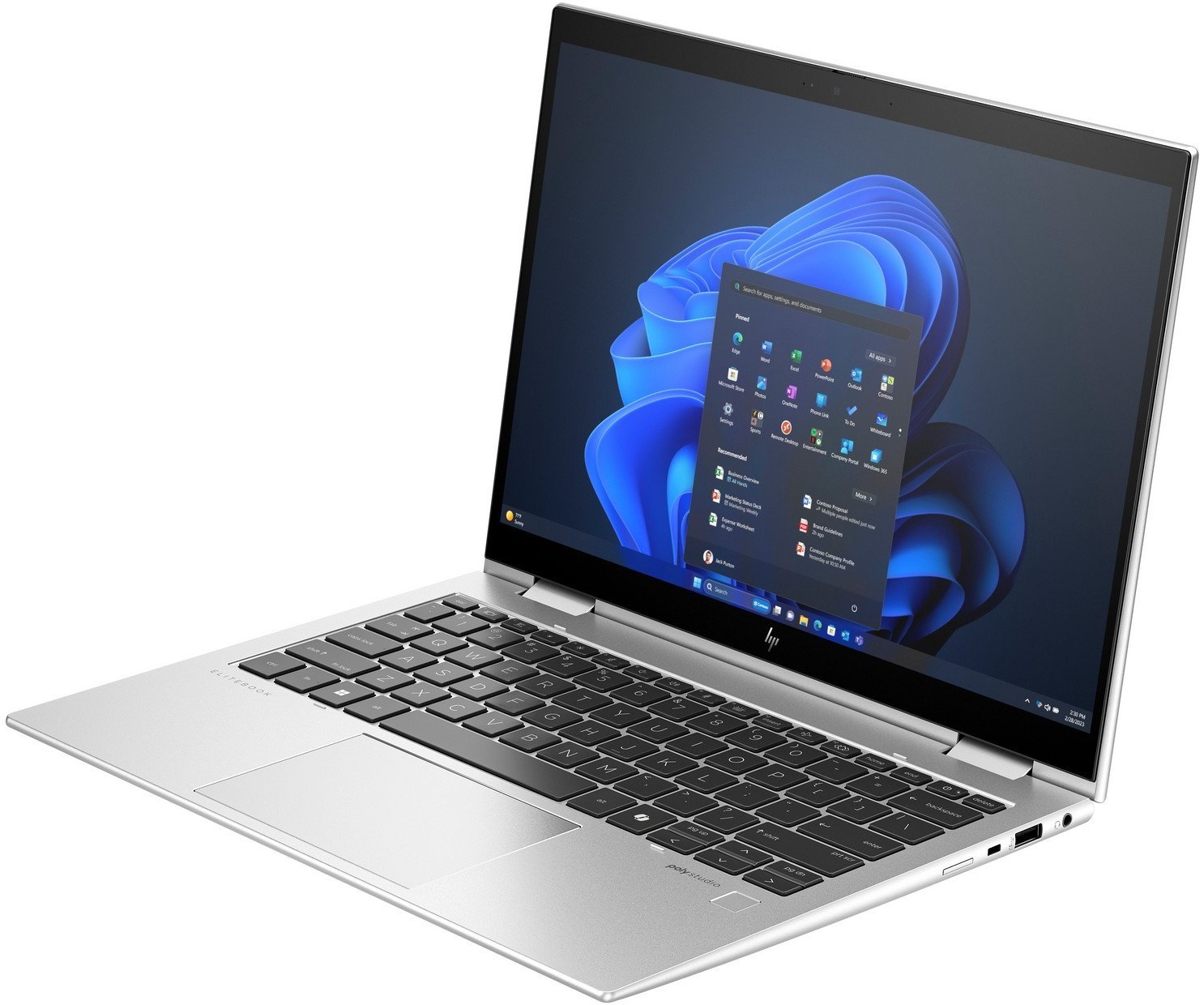 Laptop HP Elite x360 830 G11 / A4JU8UC / Ultra 5 135U / 16GB / SSD 256GB / Intel Xe / WUXGA / Dotyk / Win 11 Pro / Srebrny