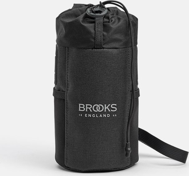 Brooks Torba na kierownicę BROOKS SCAPE FEED POUCH, Black, Pojemność 1L, Mocowanie na paskach, Wodoo...