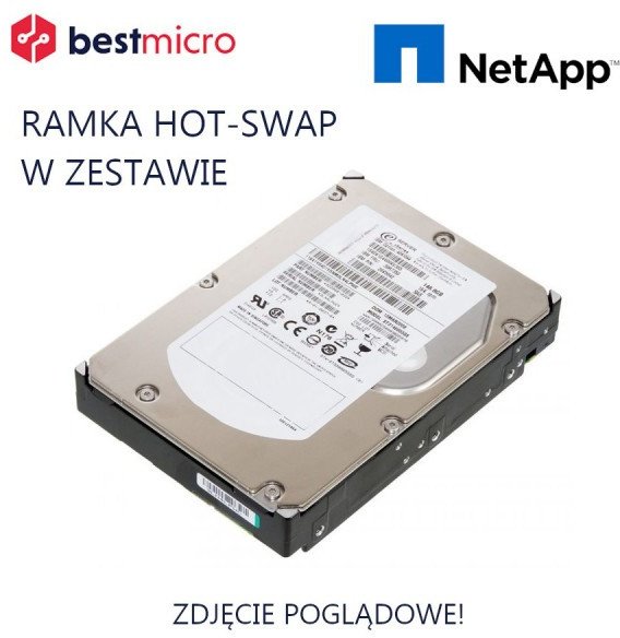 Dysk serwerowy NetApp 1.6TB 2.5" SAS 6Gb/s Refabrykowany (111-02178)
