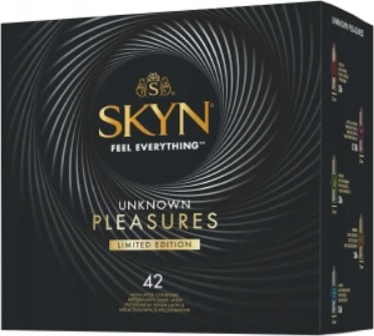 UNIMIL UNIMIL_Skyn Feel Everything Unknown Pleasure Limited Edition nielateksowe prezerwatywy 42szt.