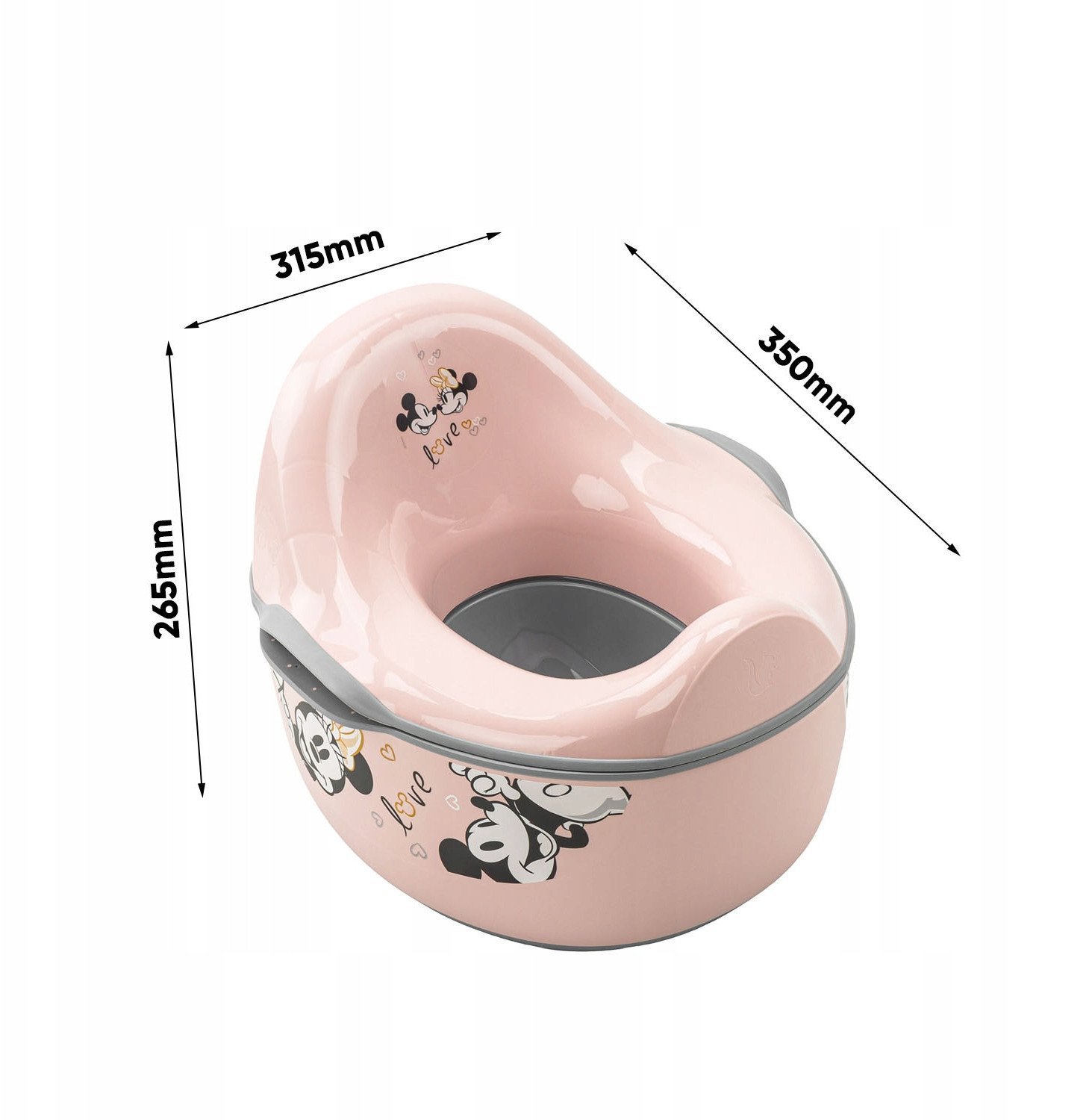 Podins luxury 4in1 multifunctional Kasimir "Minnie Mouse" 34 9x31 5x26 2cm pink 4052396082685