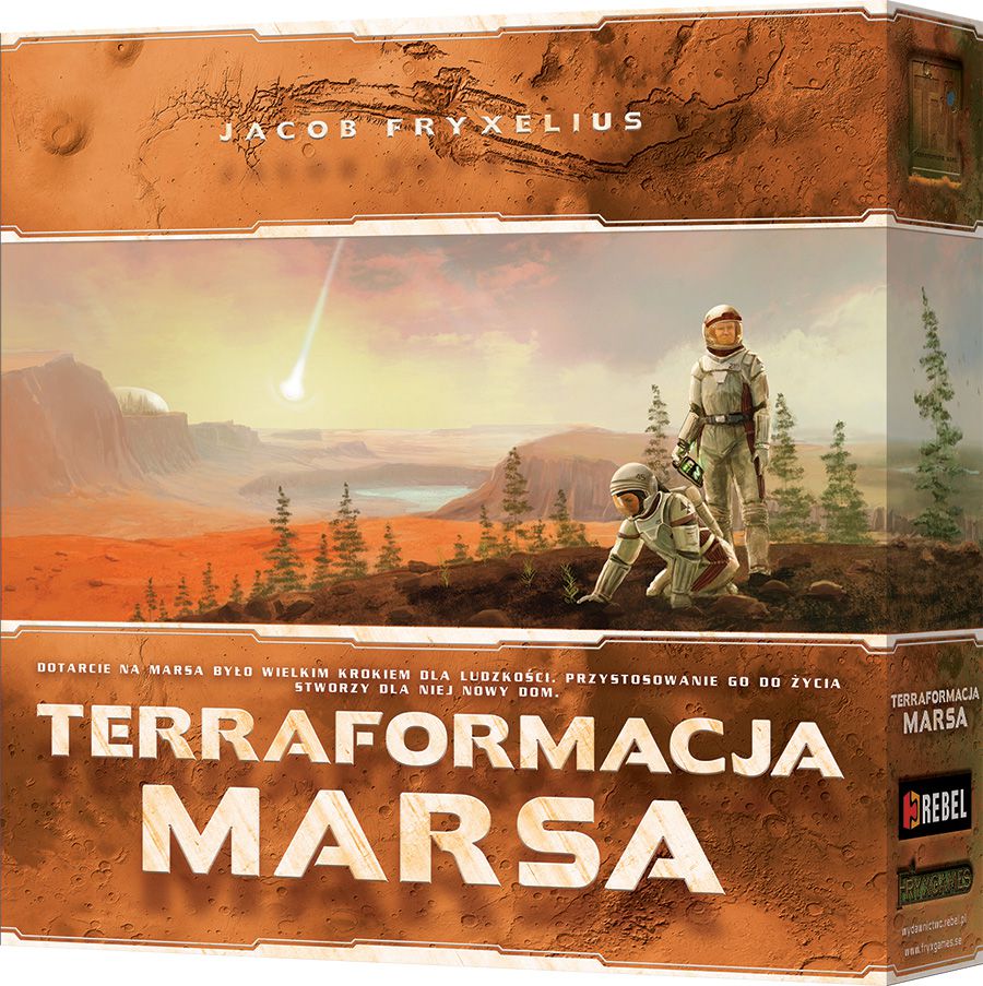 Rebel Gra planszowa Terraformacja Marsa