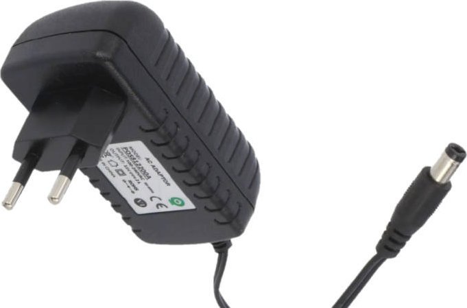 MPL Power Adapter AC/DC 12V 2A 24W zasilacz impulsowy horyzontalny CEE7/16