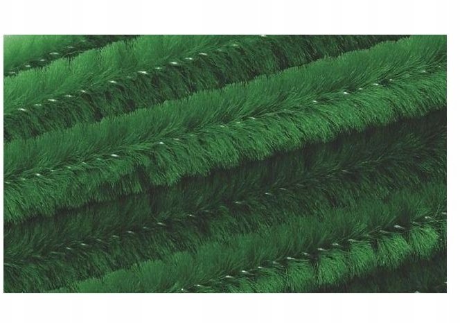 Party Deco Drucik oplatany 50cm ciemnozielony 10szt