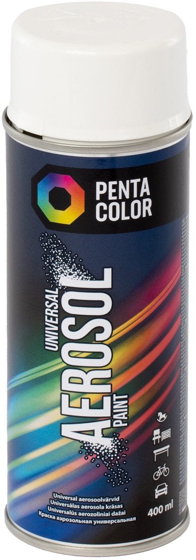 PAINT AER PENTA WHITE GLOSS 400ML R-9010