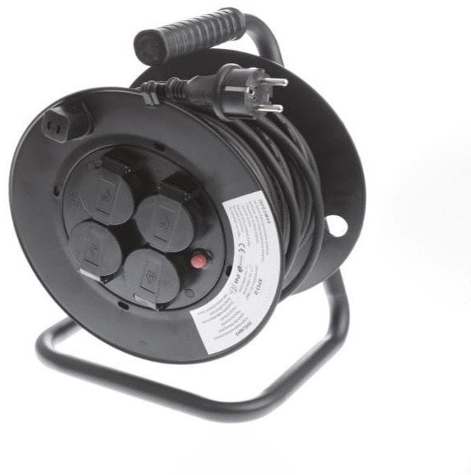 EXTENSION CORD XP03-D 3X1 25M 4P REEL