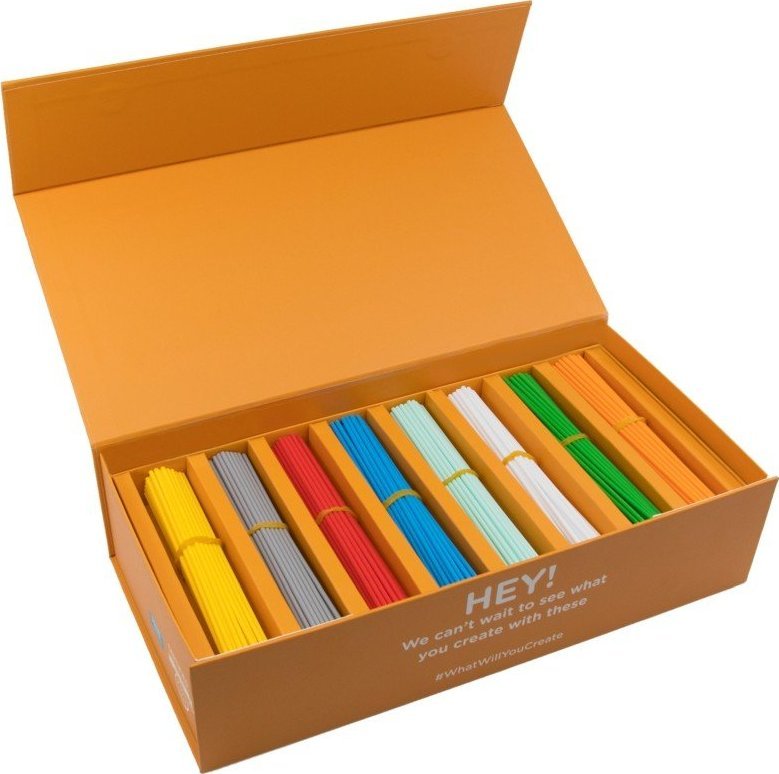 3Doodler Start Zestaw edukacyjny, Wkłady x1200, 8SPLFILLED