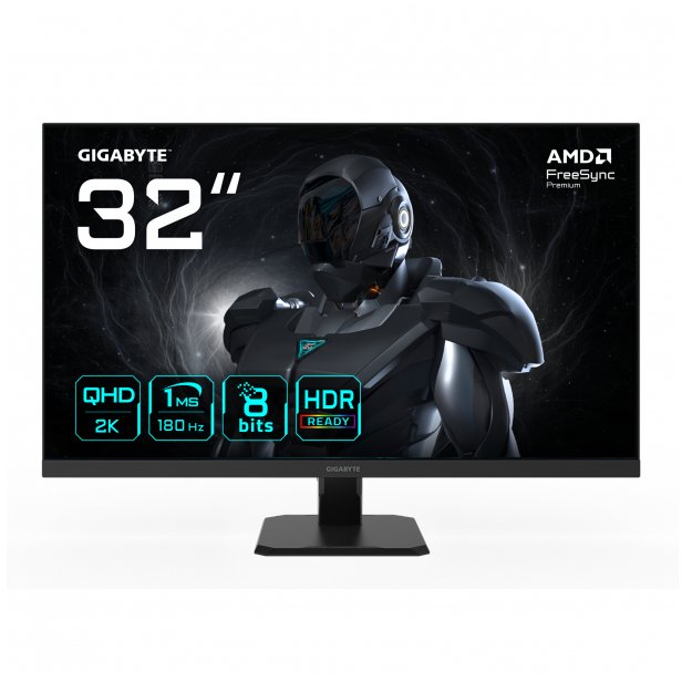 Gigabyte Monitor 32 cale GS32QA AORUS IPS QHD 2xHDMI DP