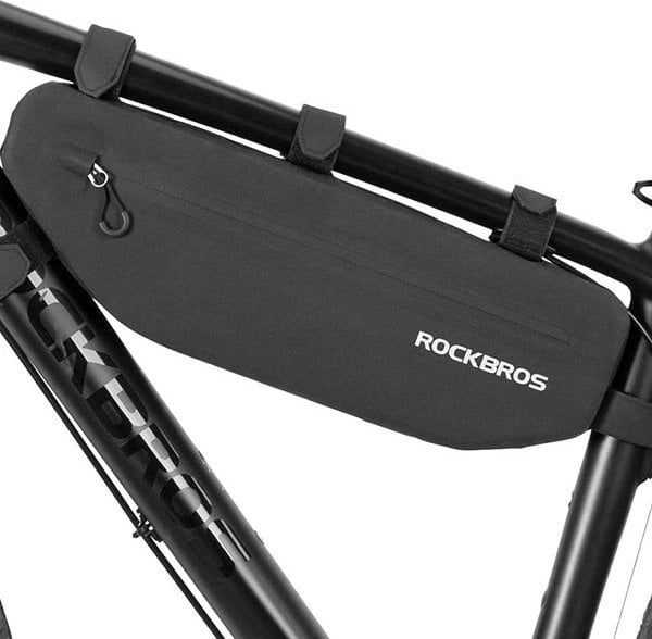 RockBros Sakwa rowerowa AS-043 na rzepy 3l - czarna