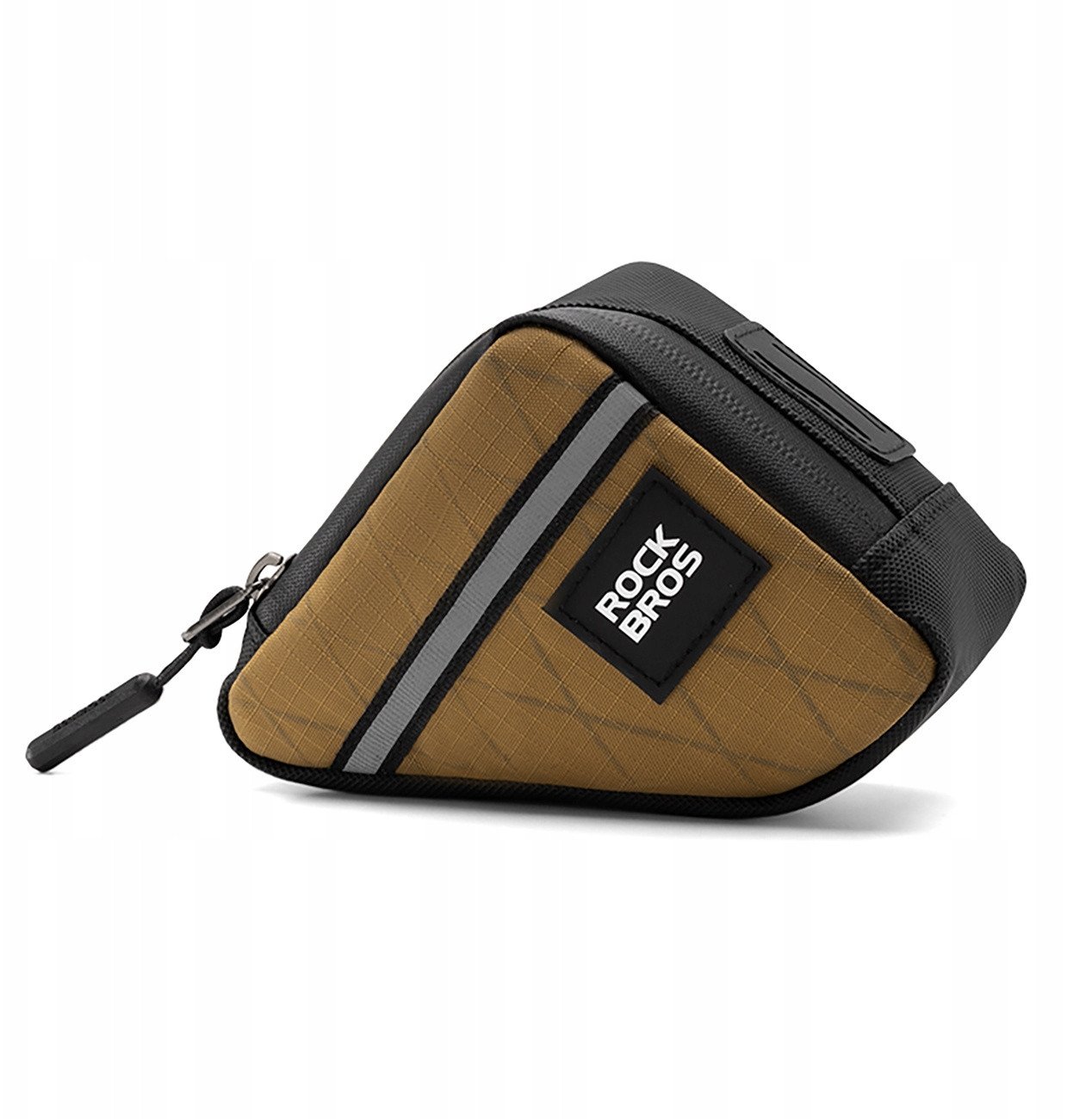 RockBros Torba trójkątna Rockbros na ramę rowerową 0,25 l - brązowa