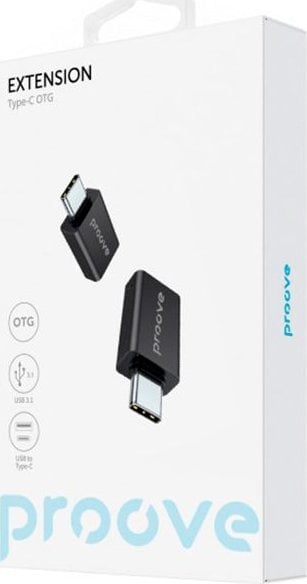 Adapter USB Verk Hbex00101001 USB-A - USB-C Czarny (SB9409)