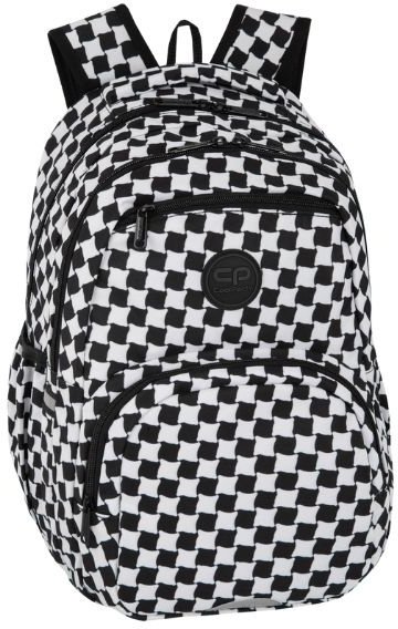 Incood Coolpack plecak szkolny młodzieżowy pepitka 2w1 krata czarno-biały (CP_2W1PEPIT)