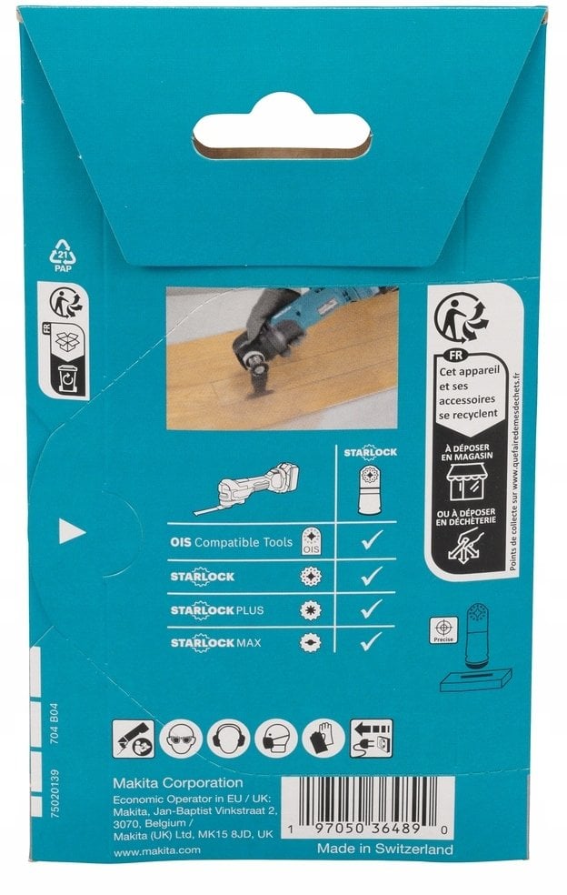Makita MAKITA MT BRZESZCZOT DO CIĘCIA WGŁĘBNEGO BIM 45mm x 45mm 14z/C TMA088